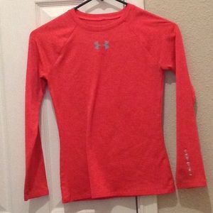 Under Armour pink long sleeve